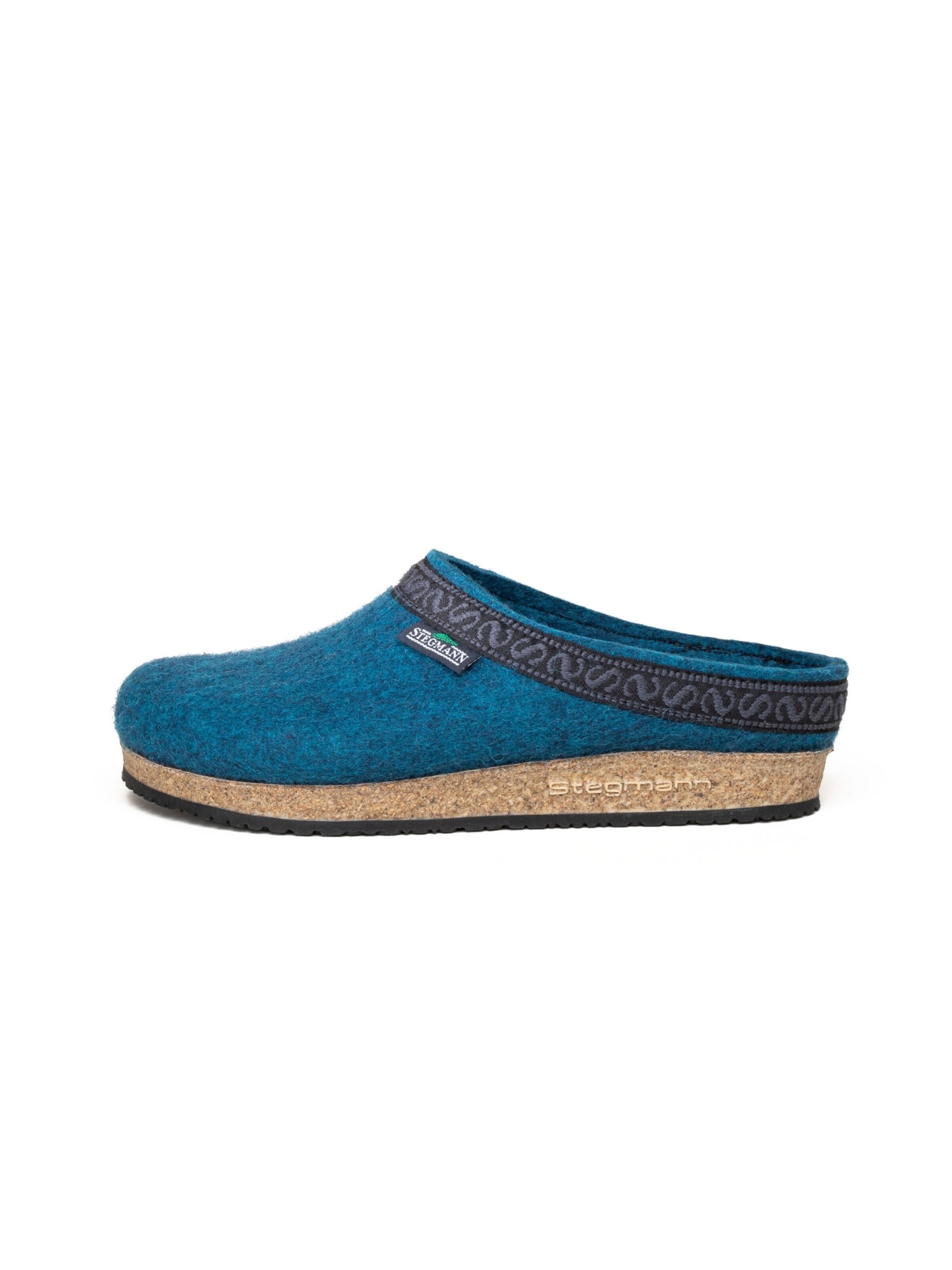 Stegmann Clogs 'Filzclogs Stegmann 108' in Blue