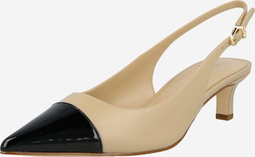 MICHAEL Michael KorsCipele s potpeticom i otvorenom petom - zelena boja: prednji dio