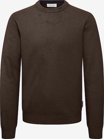 Casual Friday Sweater 'CFKarl' in Brown: front