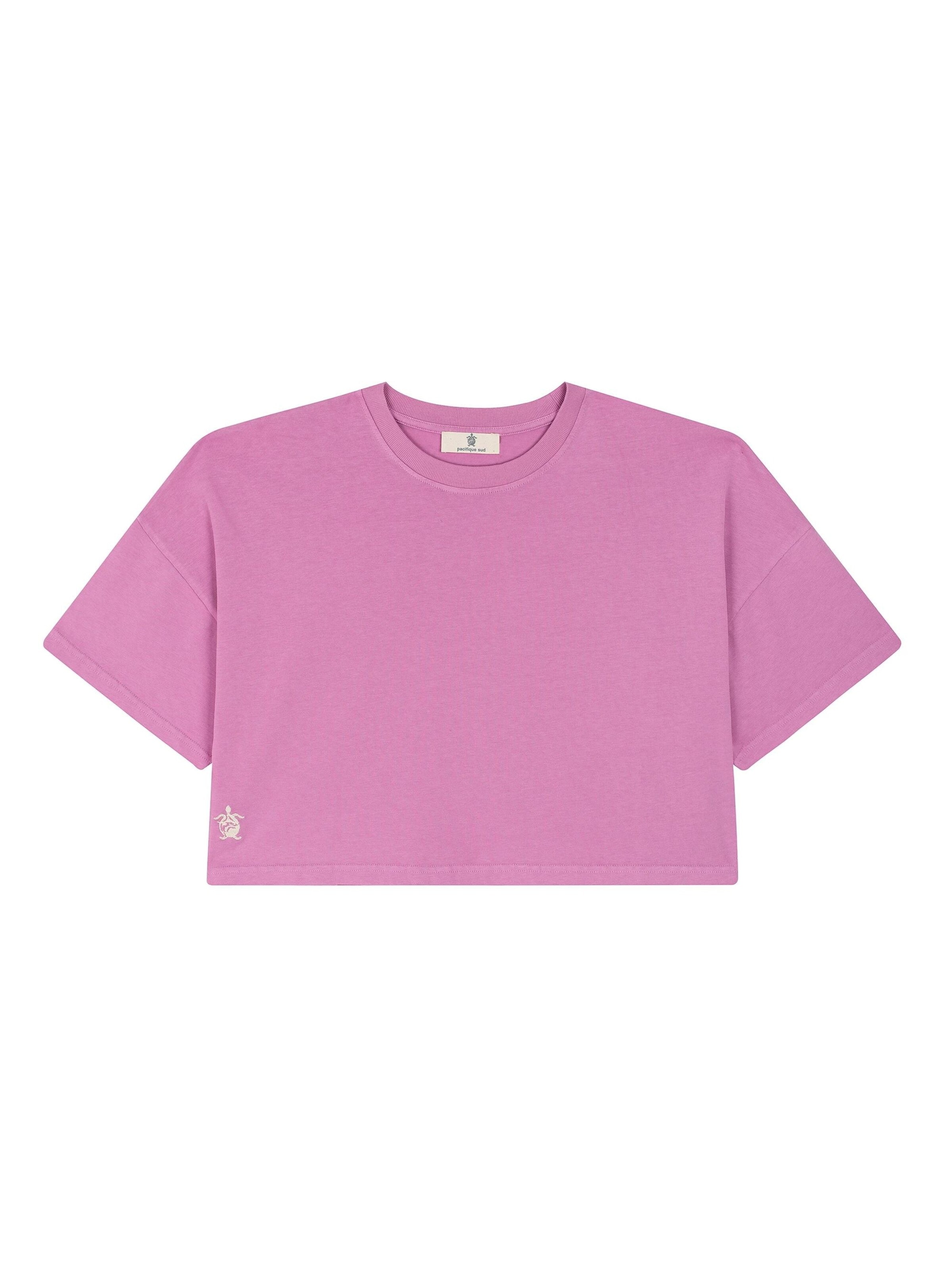 T-shirt 'Bloom' Pacifique Sud en rose : devant