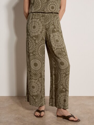 Wide Leg Pantalon ' ' Apricot en vert