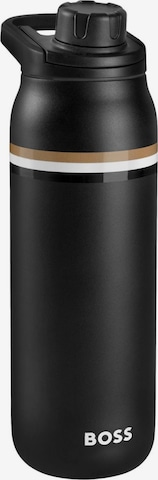 BOSS Láhev na vodu 'Isothermal flask Iconic' – černá: přední strana