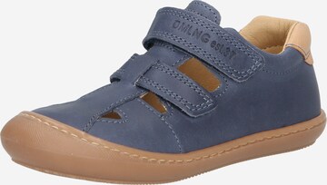 Däumling Sandals & Slippers in Blue: front