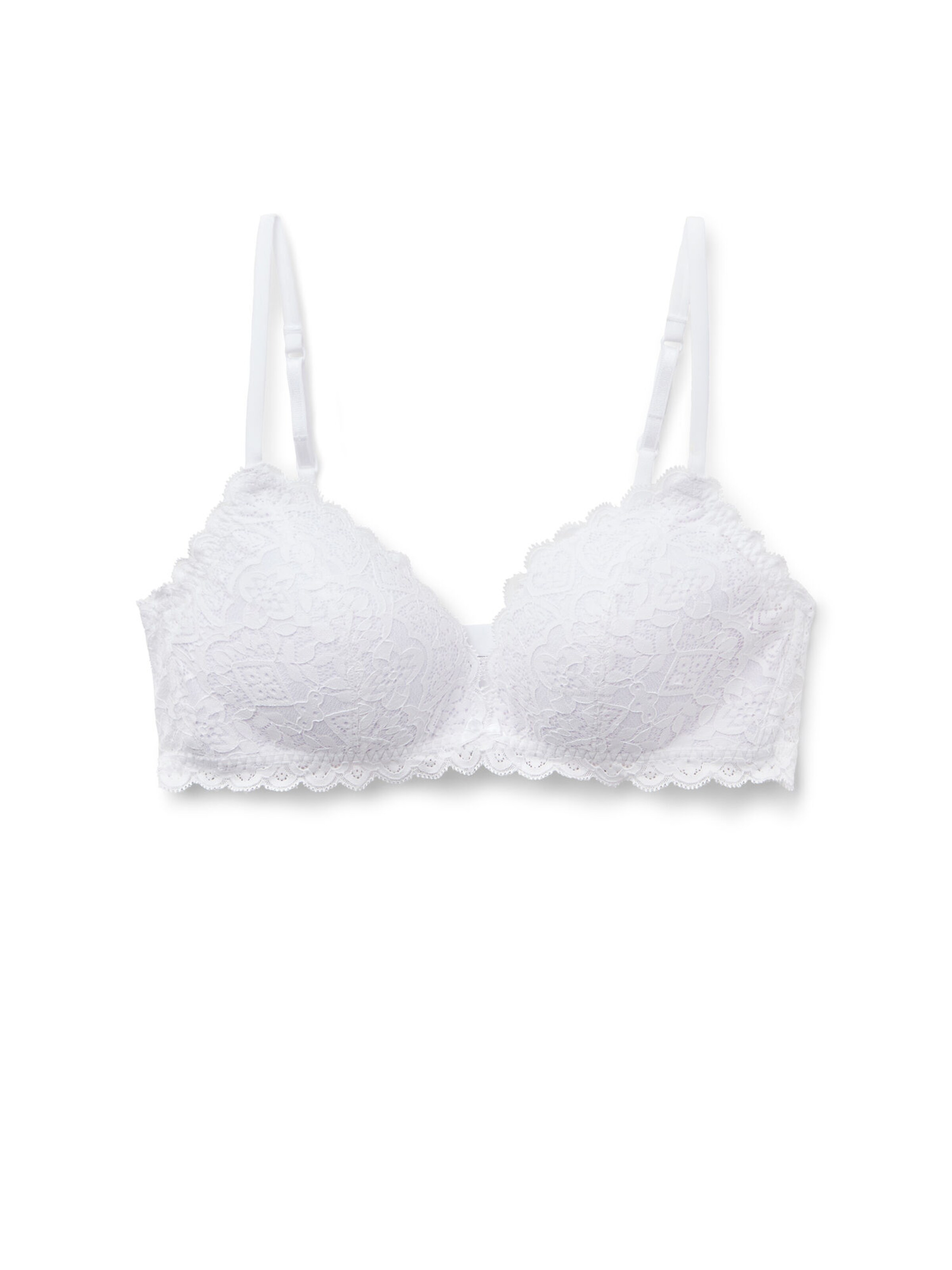 INTIMISSIMI Triangle Bra 'Tiziana' in White: front