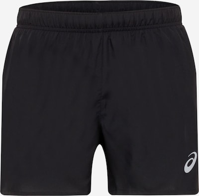 ASICS Sportshorts in schwarz / silber, Produktansicht