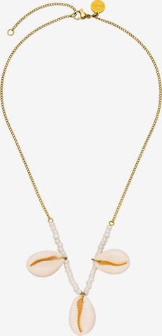 PURELEI Necklace 'Shell Pendant' in Gold: front