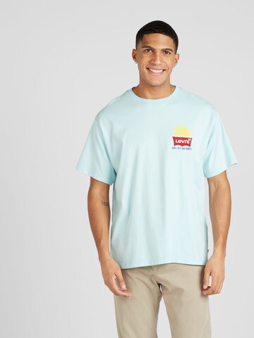 LEVI'S ® Shirt 'LSE Vintage Fit GR Tee' in Blauw: voorkant