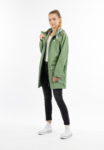 Manteau fonctionnel Schmuddelwedda en vert