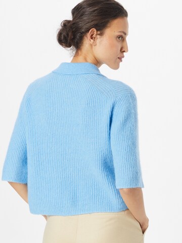 JUST FEMALE Knit Cardigan 'Rebelo' in Blue