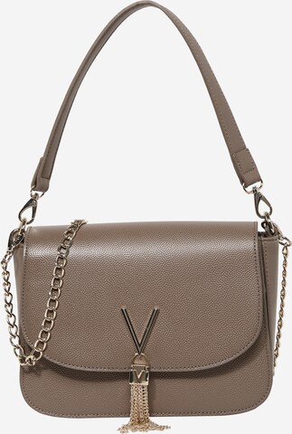 VALENTINO Shoulder Bag 'Divina' in Grey: front