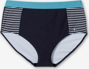 SHEEGO Bikini Bottoms in Blue: front