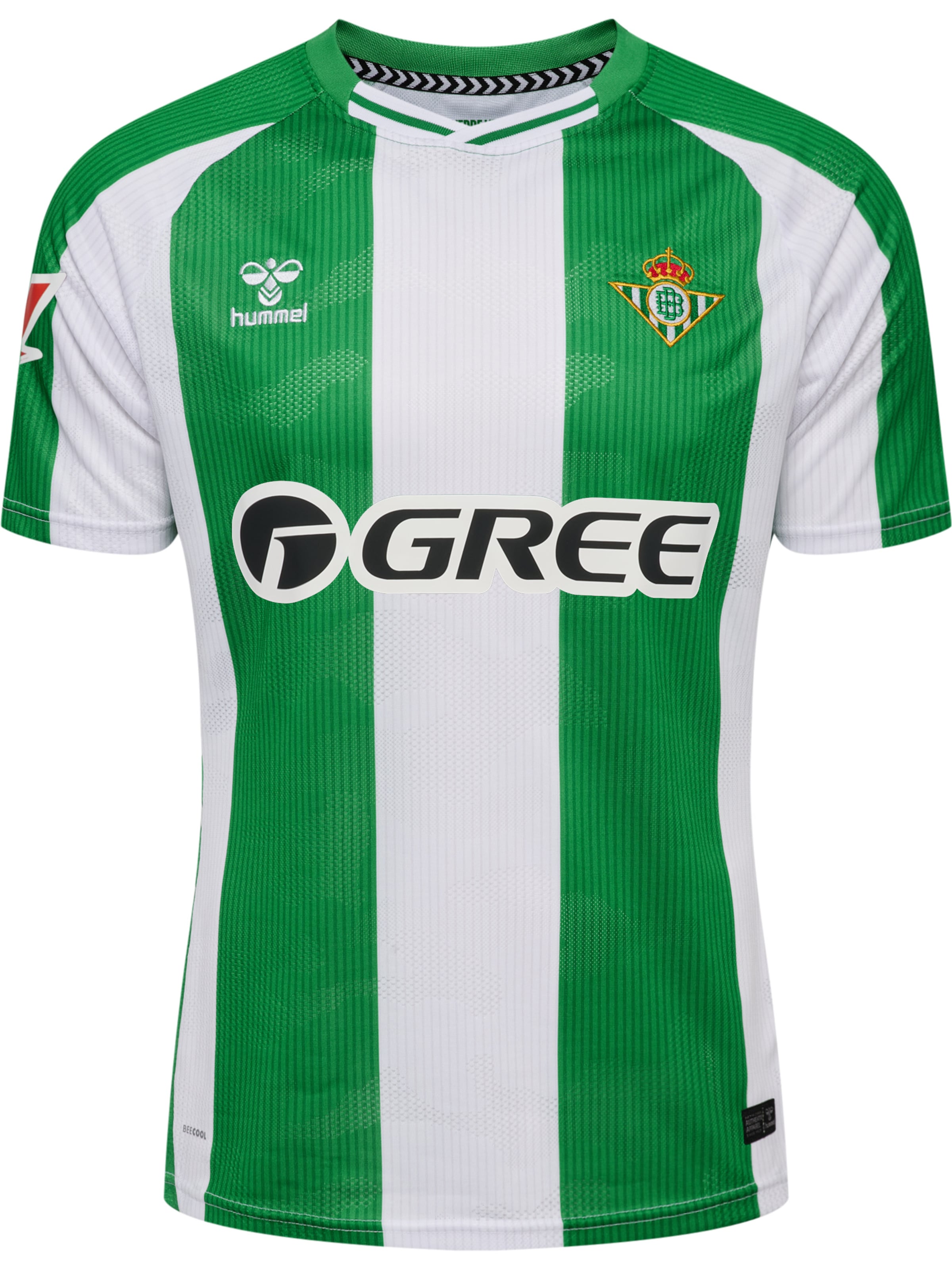 Hummel Fodboldtrøje 'Real Betis 25/26' i grøn: forside