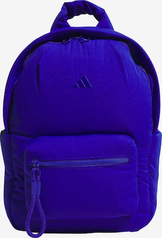 ADIDAS SPORTSWEAR Sports backpack 'Must Haves Puffy' in Blue: front