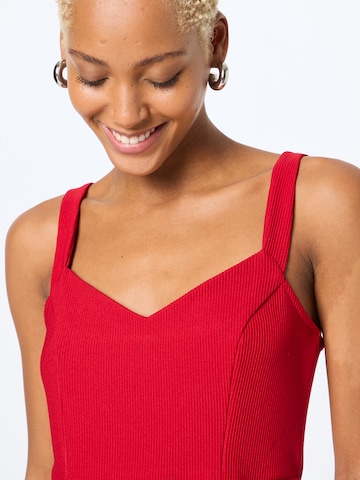 ABOUT YOU Jurk 'Livina Dress' in Rood