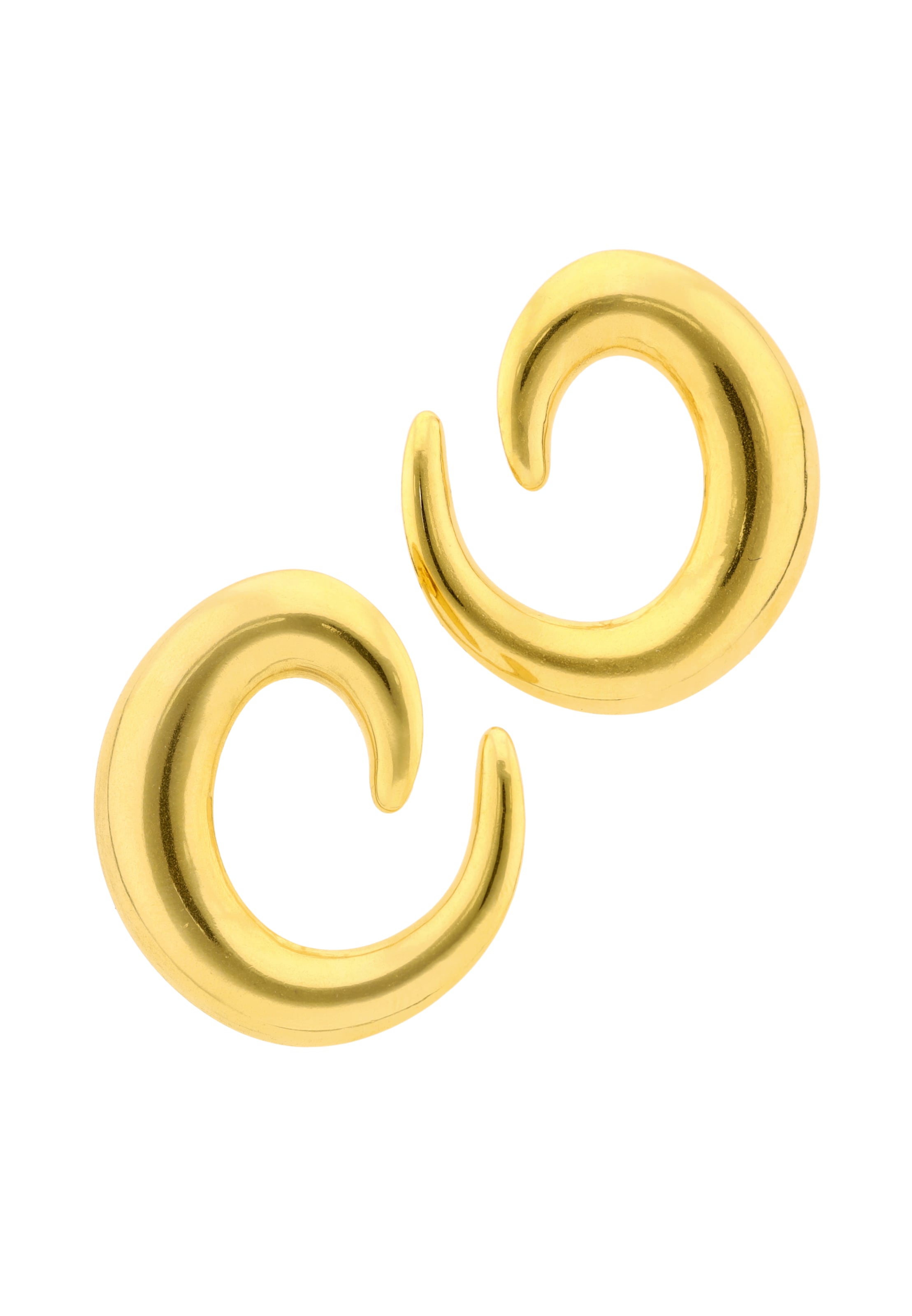 usha WHITE LABEL Boucles d'oreilles en or, Vue avec produit