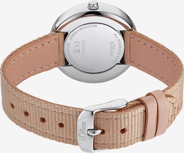 s.Oliver Analog Watch in Pink