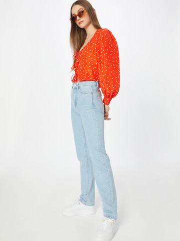 LEVI'S ® Bluza 'Fawn Tie Blouse' | oranžna barva