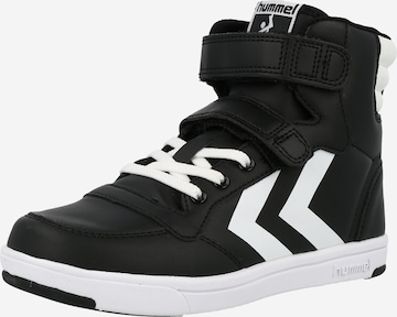 Hummel Sneakers in Zwart: voorkant