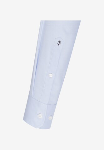 Coupe slim Chemise business ' Slim ' SEIDENSTICKER en bleu