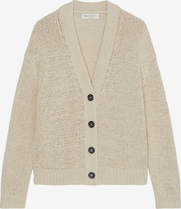 Cardigan Marc O'Polo en beige : devant