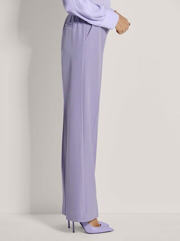 Loosefit Pantalon à plis MADELEINE en violet