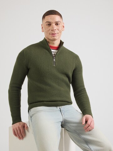 REPLAY Trui 'Masche' in Groen: voorkant