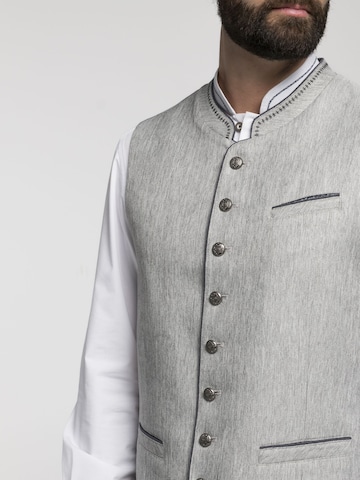 SPIETH & WENSKY Traditional Vest 'Bodensee' in Grey