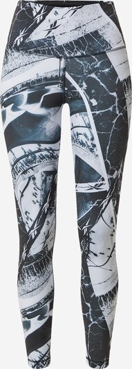 Pantaloni sport Reebok Sport pe negru / alb, Vizualizare produs