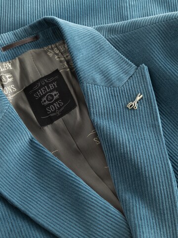 Coupe slim Costume 'Aston' Shelby & Sons en bleu