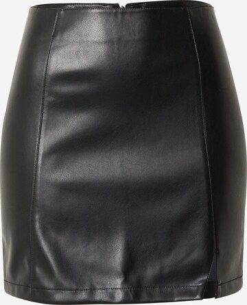 Nasty Gal Skirt in Black: front