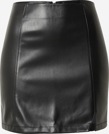 Nasty Gal Skirt in Black: front