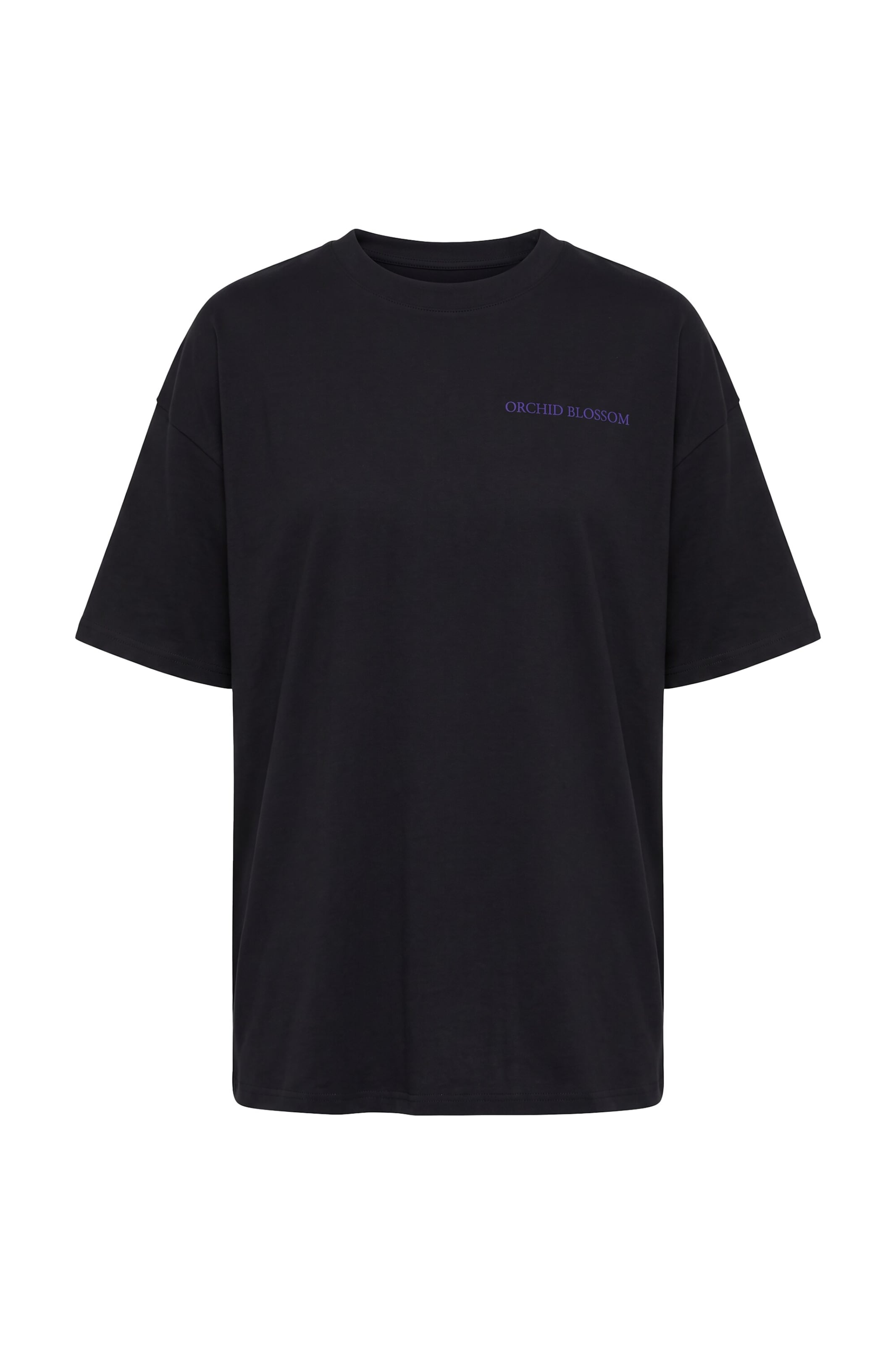 Studio Untold Oversized shirt in Zwart: voorkant