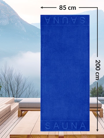 Lashuma Towel 'Kopenhagen' in Blue