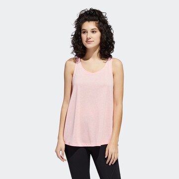 ADIDAS PERFORMANCE Sporttop in Roze: voorkant