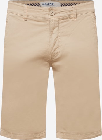 BLEND Chino kalhoty – hnědá: přední strana