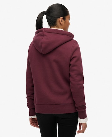 Sweat-shirt Superdry en rouge
