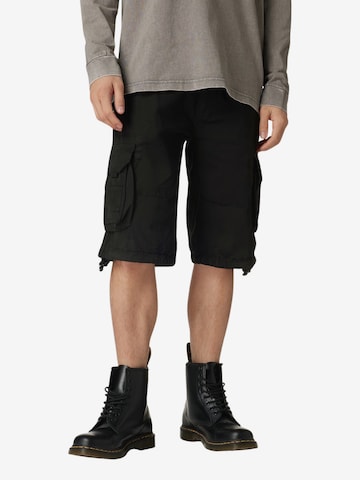 ALPHA INDUSTRIES Regular Gargohousut 'Jet' värissä musta: etupuoli