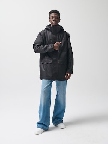 NoWear Демисезонная парка в Черный