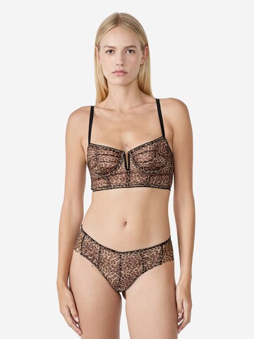 ETAM Balconette BH in Braun: Vorderseite