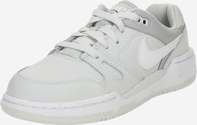 Nike Sportswear Brīvā laika apavi 'Full Force', krāsa - pelēks / gaiši pelēks / balts, Preces skats