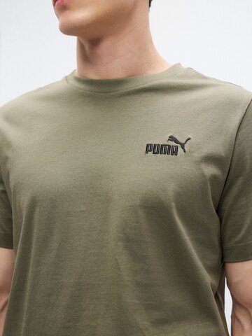 PUMA Functioneel shirt 'Essentials No.1' in Groen
