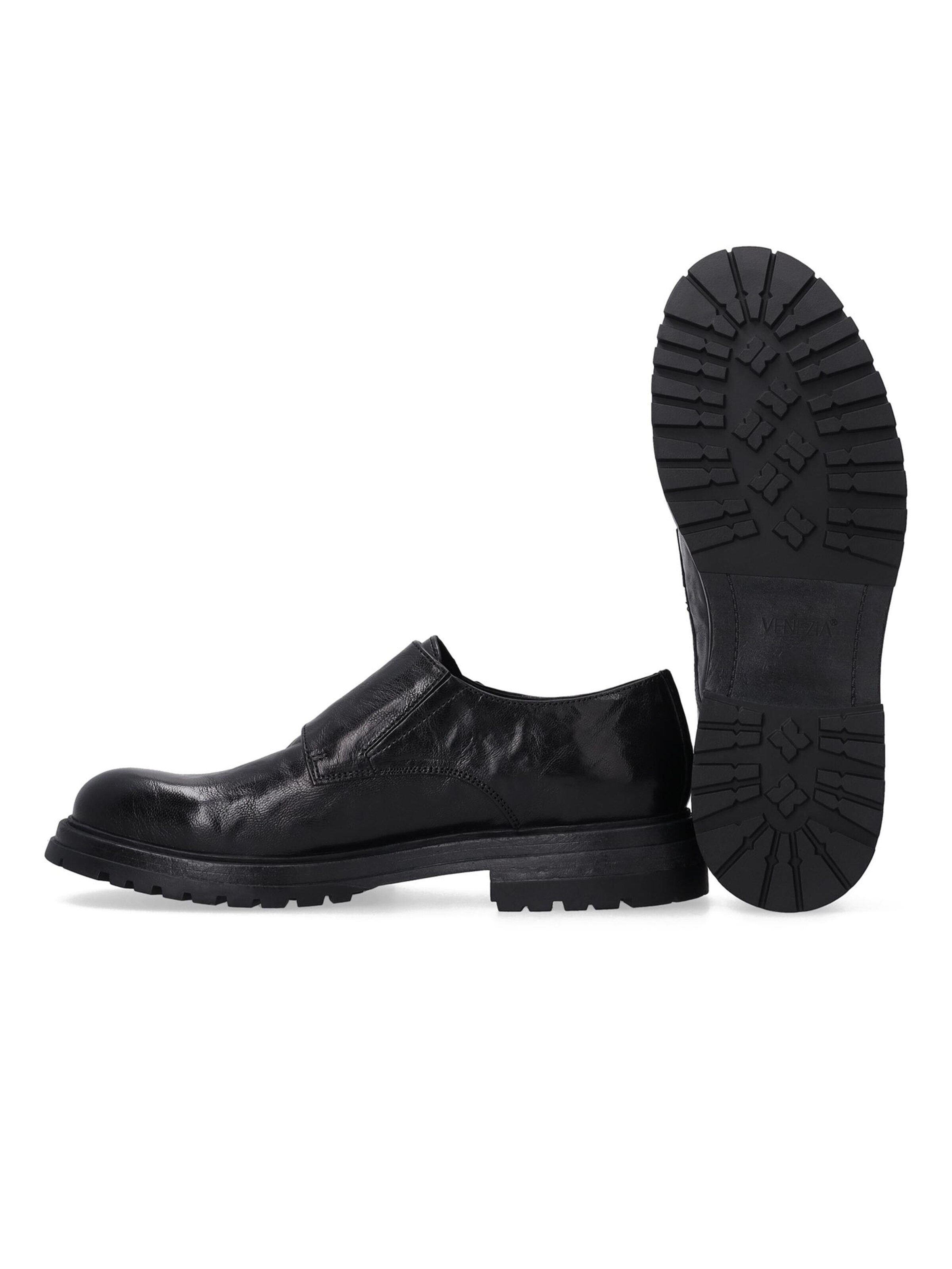 VENEZIA Classic Flats in Black