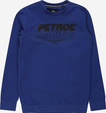Petrol Industries Bluza w kolorze niebieski: przód