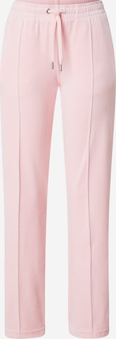 Pantalon 'Tina' Juicy Couture en rose : devant