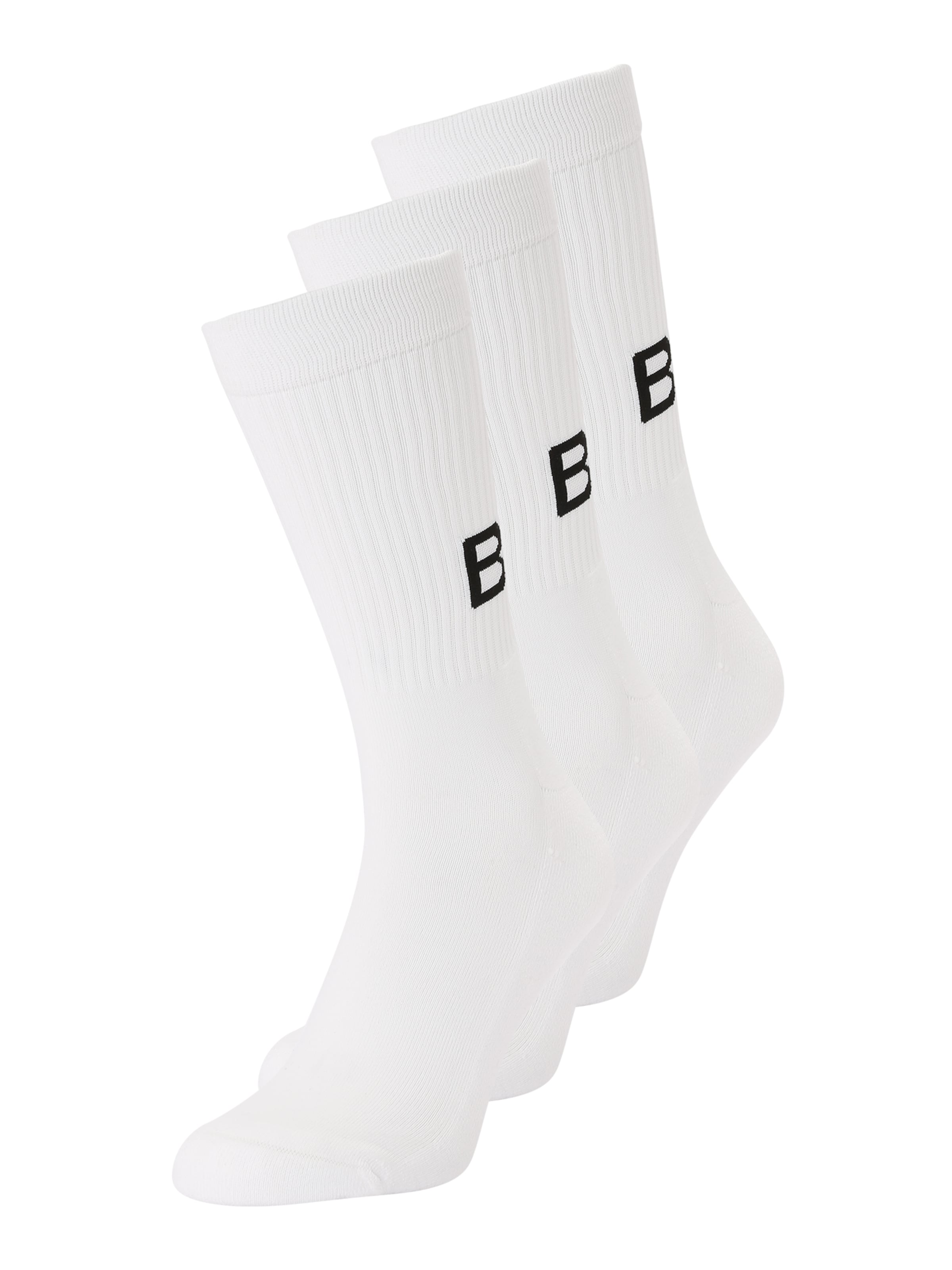 BJÖRN BORG - Meias de desporto 'CORE CREW' em branco: frente