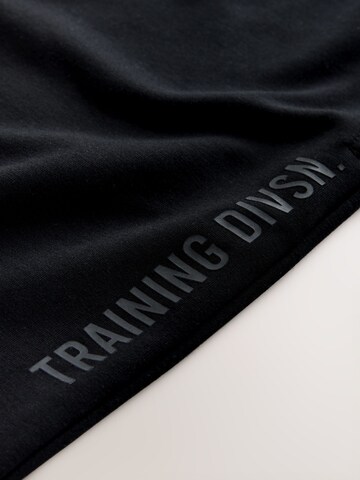 Next Tapered Broek 'Active Training Division' in Zwart