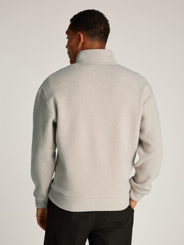 Calvin Klein Fleecejacke in Grau