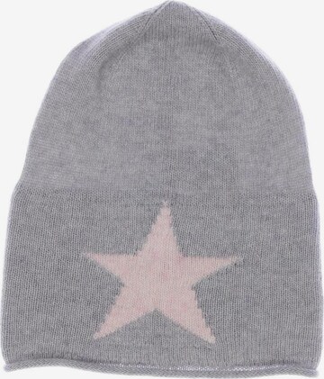 Zwillingsherz Hat & Cap in One size in Grey: front