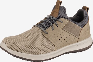 SKECHERS Låg sneaker 'Deslon Camben' i beige