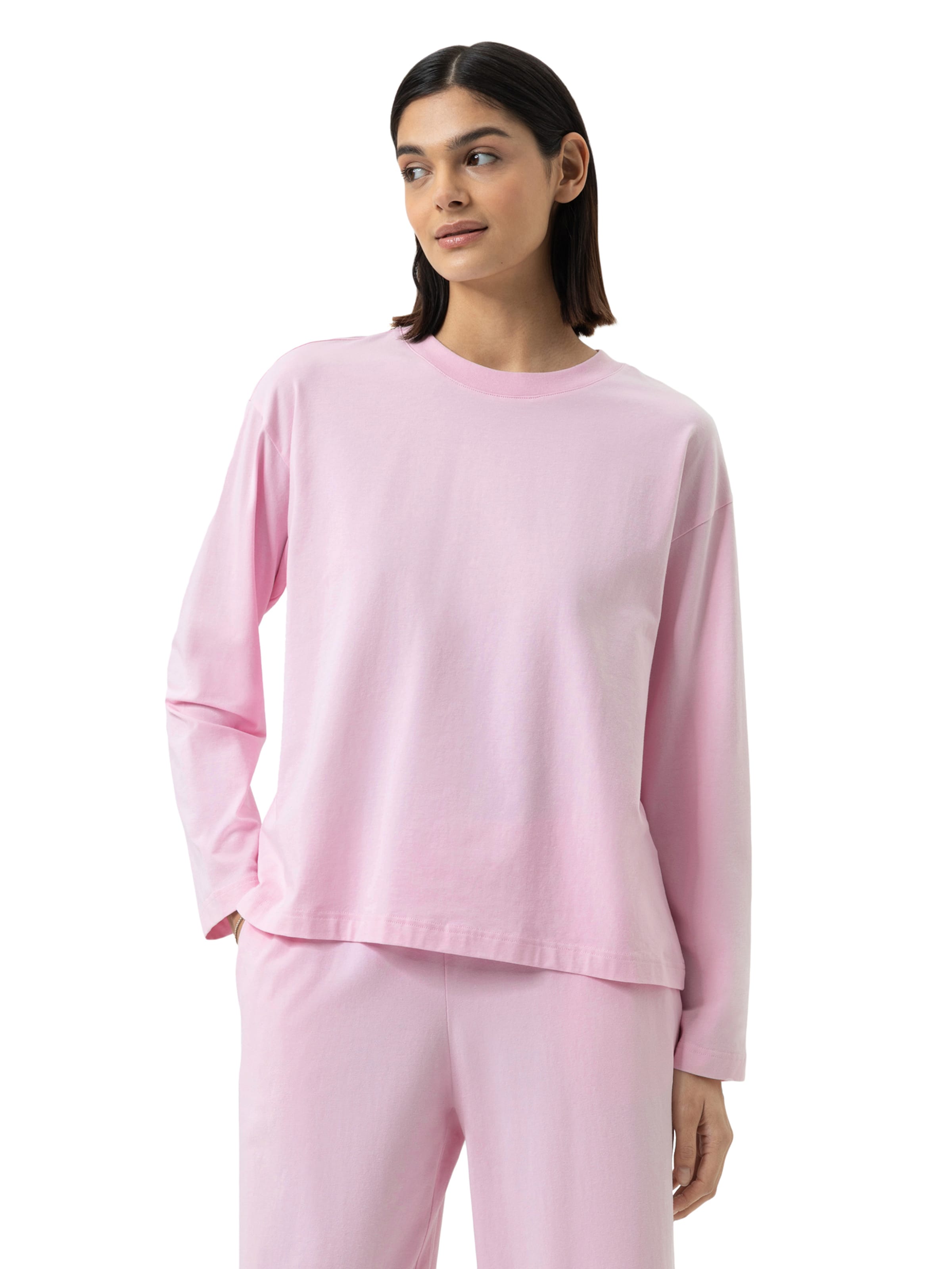 Mey Schlafshirt 'Solid Love' in Pink: Vorderseite